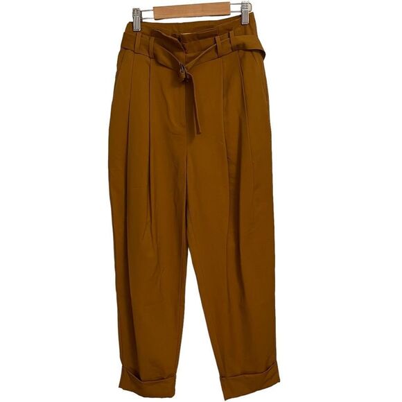 Elizabeth and James Pants - Elizabeth & James High Waisted Pleated Ankle Pants Size 6